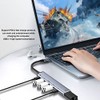 Sorandy CONCENTRADOR USB C, Adaptador USB C Dongle 6 en