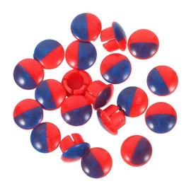 Mipcase 20pcs Cold Hot Water Indicators, Hot Cold Water Caps Sign Index Buttons for Kitchen, Bathroom, Hotel