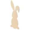 Wooden Bunny, Pack of 10 Easter Wooden Bunny Cutouts for