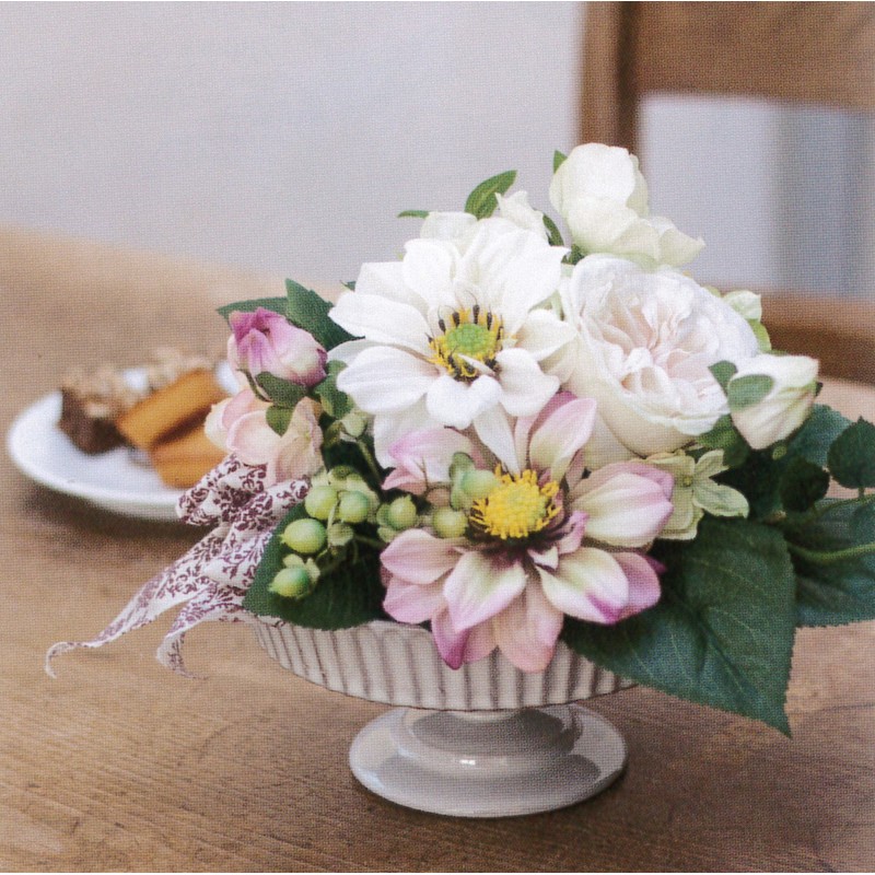 Poppy Artificial Flowers Mini Rose Bundle Red