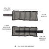Phoenix Fitness Wrist Weights - Adjustable Strap Exercise Ankle Weights