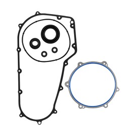Primary Gasket Kit Fit for Harley Davidson CVO Ultra Limited Electra Glide Road Glide Road King Street Glide Touring FLH/T 2007-2016, Seal Kit Replace 63859-95B 34901-07 17369-06 12066 12052A 34934-06