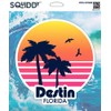 Squiddy Destin Florida - Vinyl Sticker - Large Size (11"