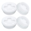 sourcing map 4Pcs Bung Cap, 2'' Plastic Bung Hole Caps,