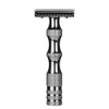 Classic Men Anti skid Metal Handle Dual Blade Shaver Vintage