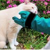 60CM Animal Handling Gloves Bite Proof, Thickened Leather Protective Gloves