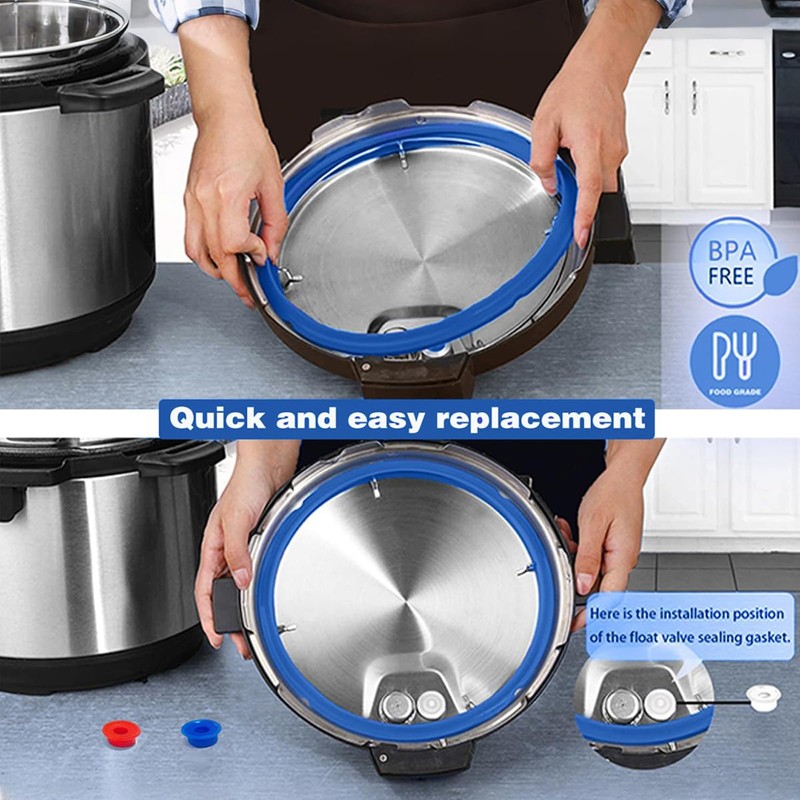 3 Pack Sealing Ring 6 Qt for Instant Pot Sealing