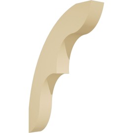 3"W x 18"D x 24"H Ozark Signature Urethane Knee Brace, Primed Tan