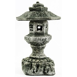 Fleur de Lis Garden Ornaments LLC Hexagonal Pagoda Concrete Statue