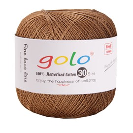 golo Crochet Yarn 30 for Hand Knitted Crochet Yarn Thread Crochet Cotton Yarn