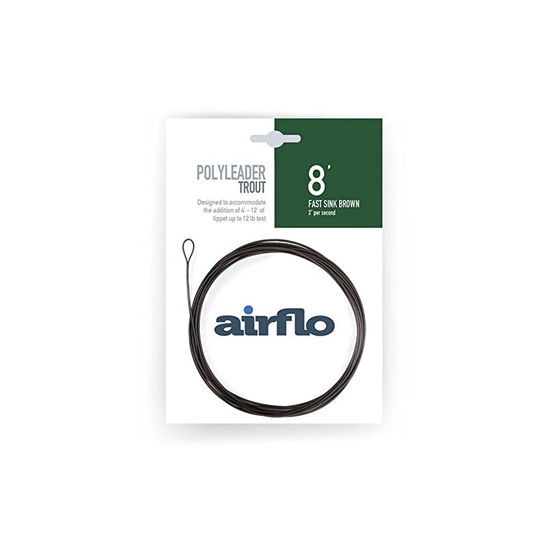 Airflo POLYLEADER | 8' LIGHT TROUT (Fast Sink)