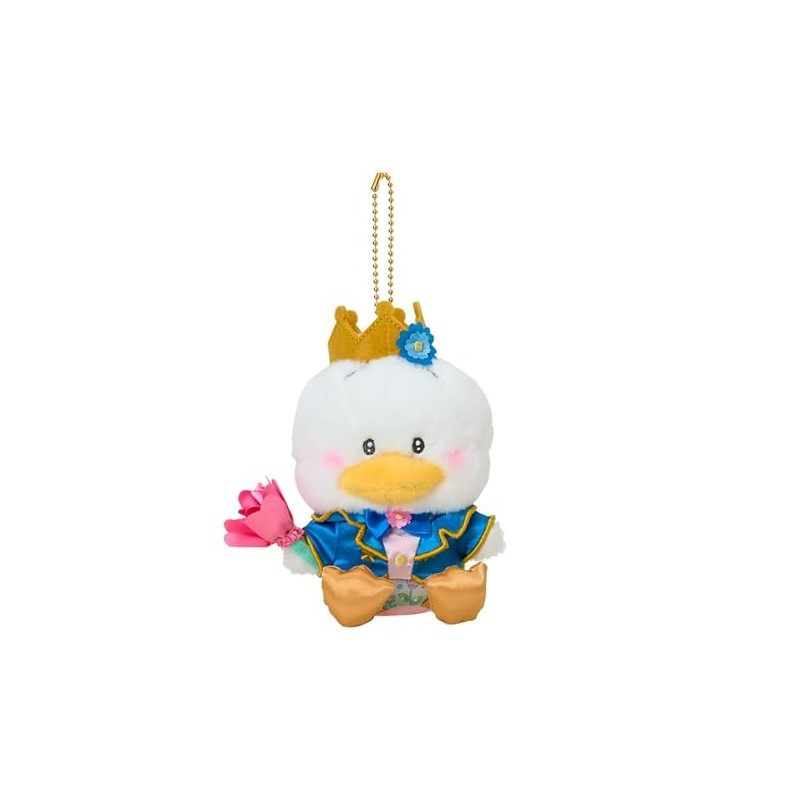 Sanrio 629529 Mascot Holder (Everyone's Protagonist) Peckle, Polyester for Ages