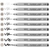 beupro Fineliner, black pigment liner micro tekenpennen for schetsen van