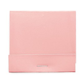 Weddingstar 41092-92 Plain Matchbook Decorative Item, Peony Pink