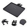 Operitacx Universal Microphone Tray, Adjustable Microphone Compartment with Clip on