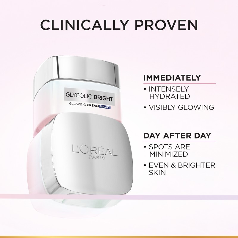 L'Oréal Paris L’Oréal Paris Glycolic Bright Overnight Glowing Night Cream