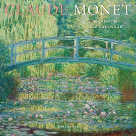Graphique 2026 Monet Mini Wall Calendar | 7” x 7” | Thick Paper | Home & Office Organizer | Large Monthly Grid | 3 Languages & Marked Holidays | 4 Month Preview Page for 2027