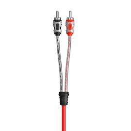 CERWIN-VEGA! Vega 6 Channel 17ft Dual Twisted Pair RCA Interconnect Cable - Oxygen Free Copper, Balanced Audio, Color-Coded, Flexible for Car Accessories & Audiophiles RV617