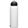 CamelBak eddy+ Vacuum Stainless Insulated Water Bottle, 32 oz, White
