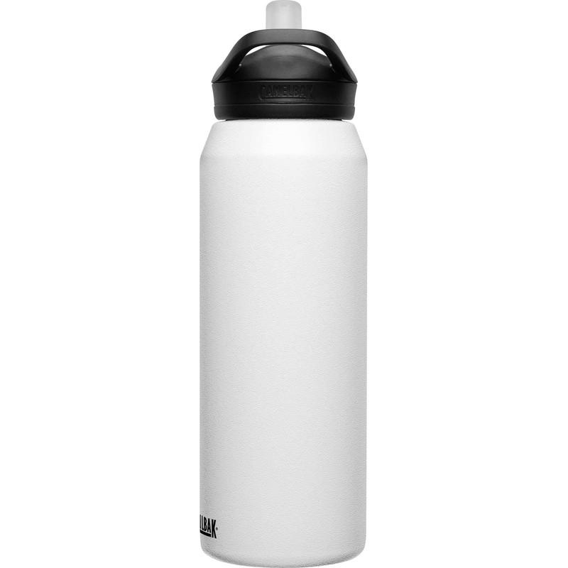 CamelBak eddy+ Vacuum Stainless Insulated Water Bottle, 32 oz, White