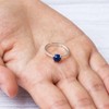 Philip Jones Lapis Adjustable Ring