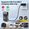 BORUIT V20 Small Flashlight EDC Flashlight with Clip,365nm UV,180°Head Swivels,Super
