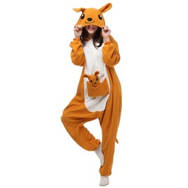 Fzhzcos Animal Onesie Adult spotted dog Costumes One Piece Pajamas for Men Women Unisex Teens
