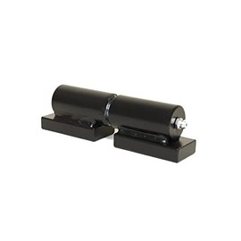 GatorPro Heavy Duty Swing Gate Hinge Barrel Weld On Plate Square Ball Bearing 900 Pound Load Capacity (5" Barrel Weld Plate)