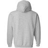 zerogravitee Blessed Adult Hooded Sweatshirt in Sport Grey - Large