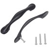 aspearly 30 Pack Cabinet Handles Black Metal Stainless Steel Kitchen