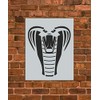 Cobra Snake Stencil Template - Reusable Stencil - INNOVO Stencils