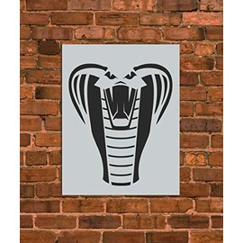 Cobra Snake Stencil Template - Reusable Stencil - INNOVO Stencils