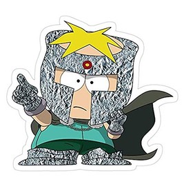 Professor Chaos, South Park Decal Sticker - Sticker Graphic - Auto, Wall, Laptop, Cell, Truck Sticker for Windows, Cars, Trucks