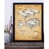 Ping Pong Table Tennis - 11x14 Unframed Patent Print -