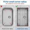 ARCCI 27-9/16" x 14-9/16" Kitchen Sink Grid and Sink Protectors,