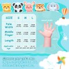 Guantes de invierno para niños y niñas, guantes de nieve