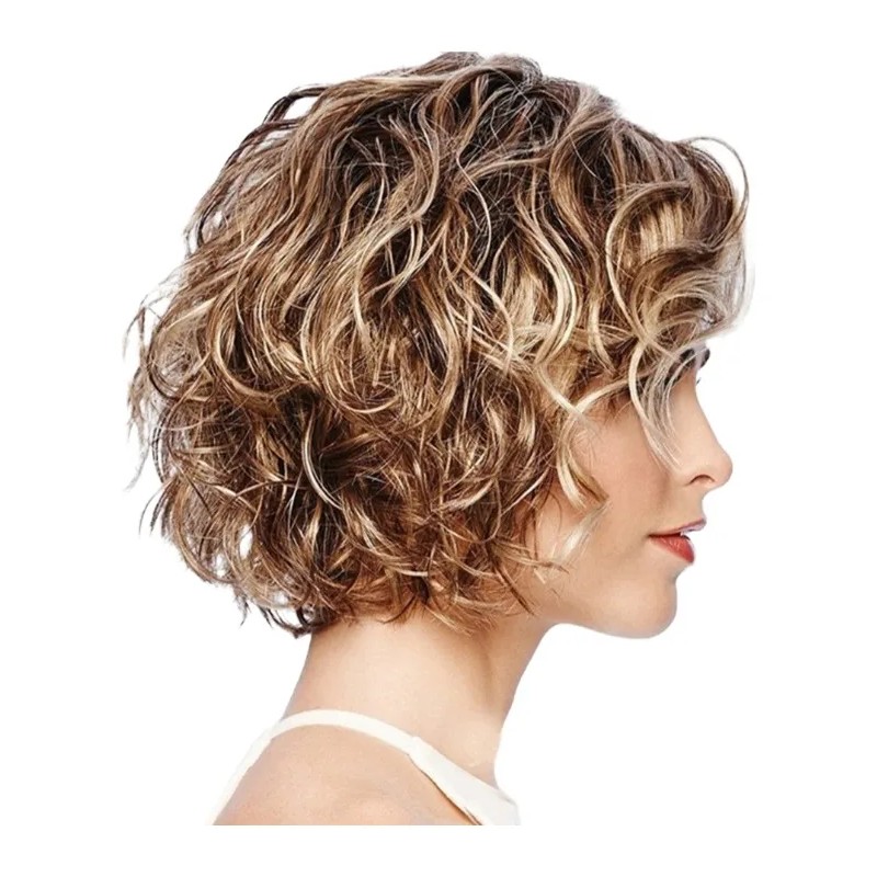 Cabello Corto Y Rizado For Mujeres, Cabello Rizado %lss
