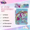 6-Pieces Stationery Set of Jo Jo Siwa and Unicorn Characters