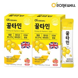 Roniwell Honey Tamin Grapefruit Flavor 10 sachets x 2 (total 20 sachets) / 로니웰 꿀타민 자몽맛 10포 x 2개 (총 20포)