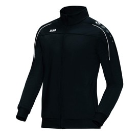 Jako Children’s Classico Polyester Tracksuit, black, 128