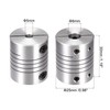 sourcing map Motor Shaft 5 mm to 8 mm Spiral
