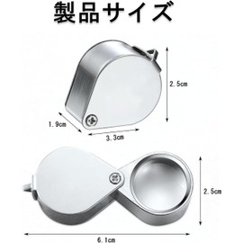 Magnifying Glass Magnifying Glass Magnifying Glass Magnifying Glass Magnifying Glass 30x Magnifying Glass Pendant Jewelry Loupe Pocket Loupe Handheld Magnifier Folding Magnifier Lightweight Appraisal