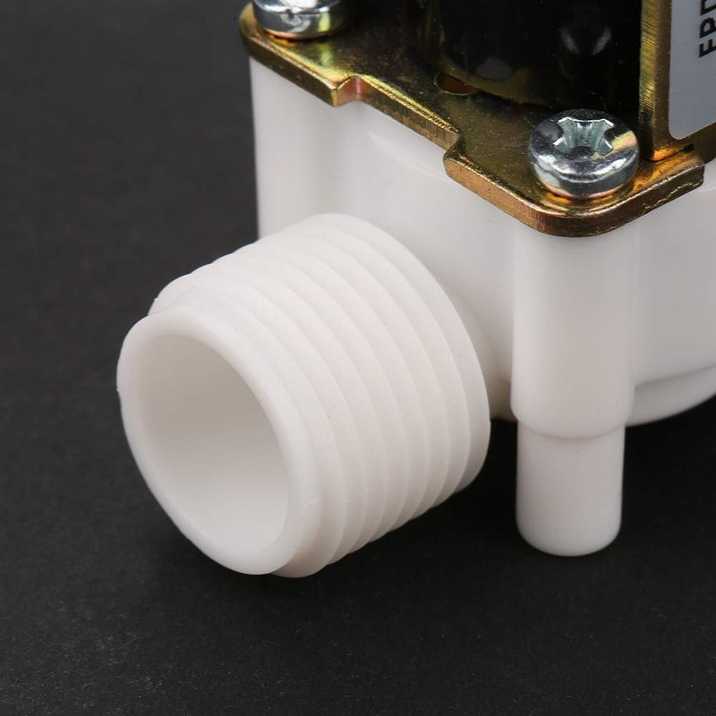 DC 12 V G1/2 Inch Solenoid Valve for Water Plastic