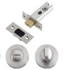 Bathroom Toilet Door Mortice Tubular Deadbolt 64mm with Turn and