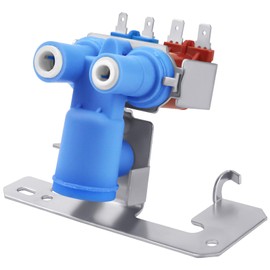 WR57X10032 WR57X33326 Refrigerator Water Inlet Valve WR57X10032 Dual Solenoid Valve Compatible with GE Refrigerator Replace WR57X10040 WR57X33326 WR57X10064 by Blutoget