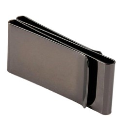 HONB Double-Sided Smart Money Clip & Credit Card Holder For Men (Black)