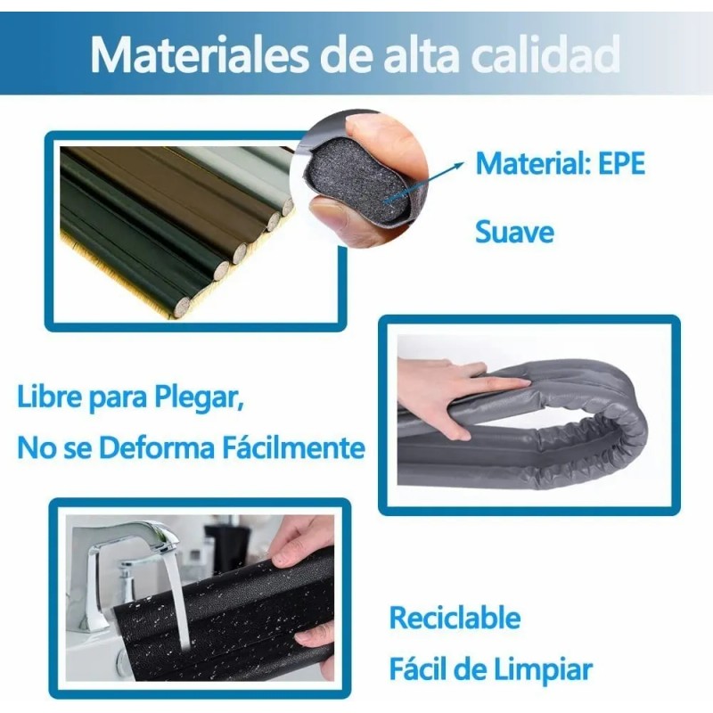 Guardapolvo Para Puerta Evita Insectos Polvo E Impermeable