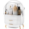 lurcns Makeup Storage Cases Organizers Vanity Cosmetics Skincare Lid Drawers