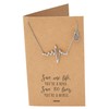 quan jewelry EKG Heartbeat Necklace, Lifeline Pulse Pendant, Female Nurse