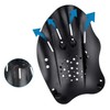 KOMUNJ 1 Pair Hand Paddles for Swimming, Swimming Paddles with